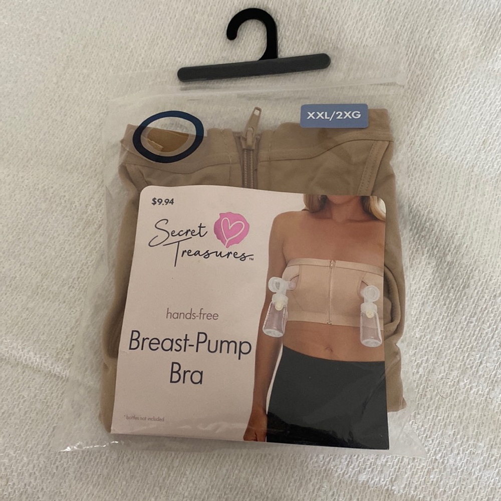 never opened breast pump bra